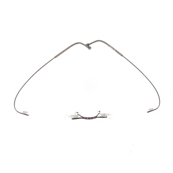 Silhouette M7395 /40 6062 Titanium Brown Rimless Eyeglasses Frames 19 140 - Picture 3 of 13